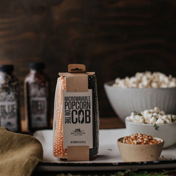 Microwave Popcorn on the Cob