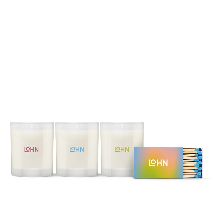 LOHN Atlas - Mini Candle Trio