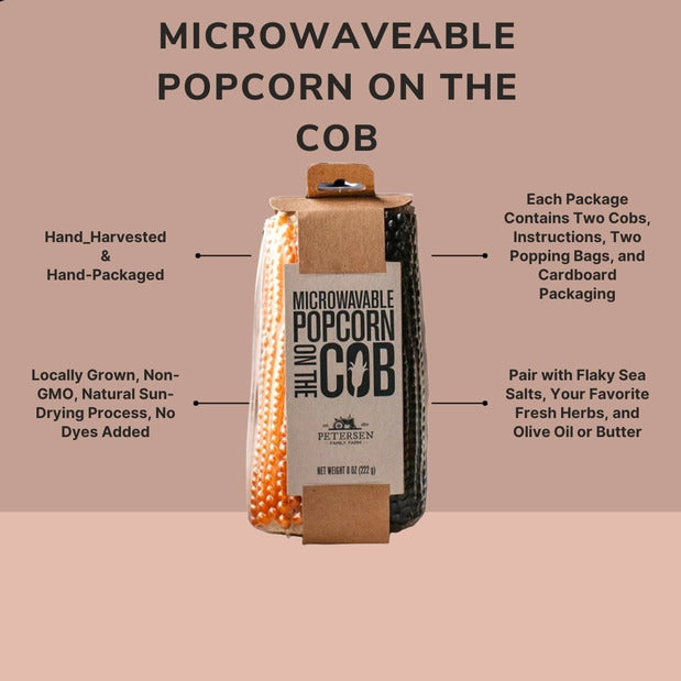 Microwave Popcorn on the Cob