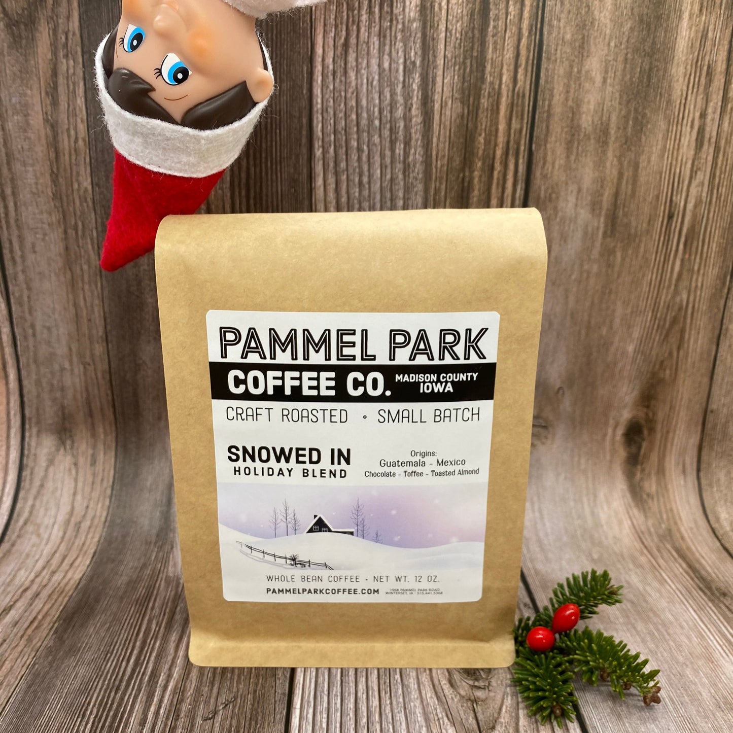 Pammel Park Coffee Co. Snowed In Holiday Blend - 12 oz Bag