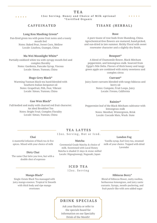 Savor the Rise Menu: Breakfast, Lunch & Pastries in Indianola – Savor ...